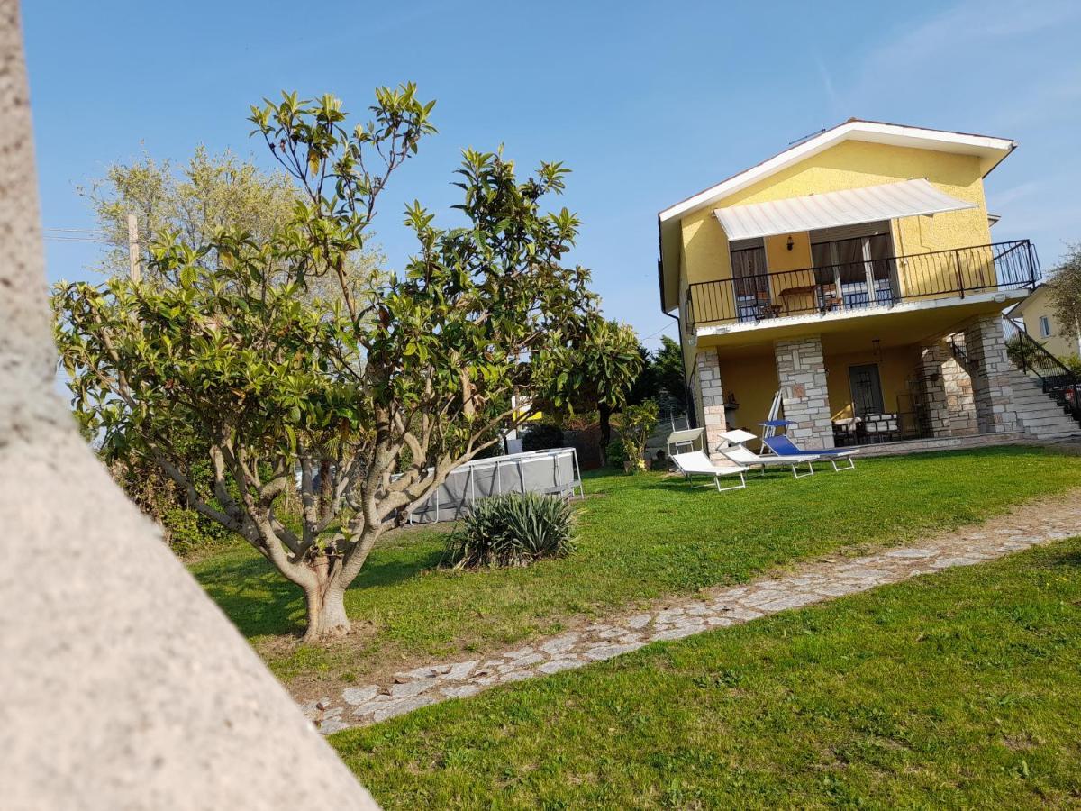 Villa La Magnolia - Private Beach Access, Garden, Views Lazise Buitenkant foto